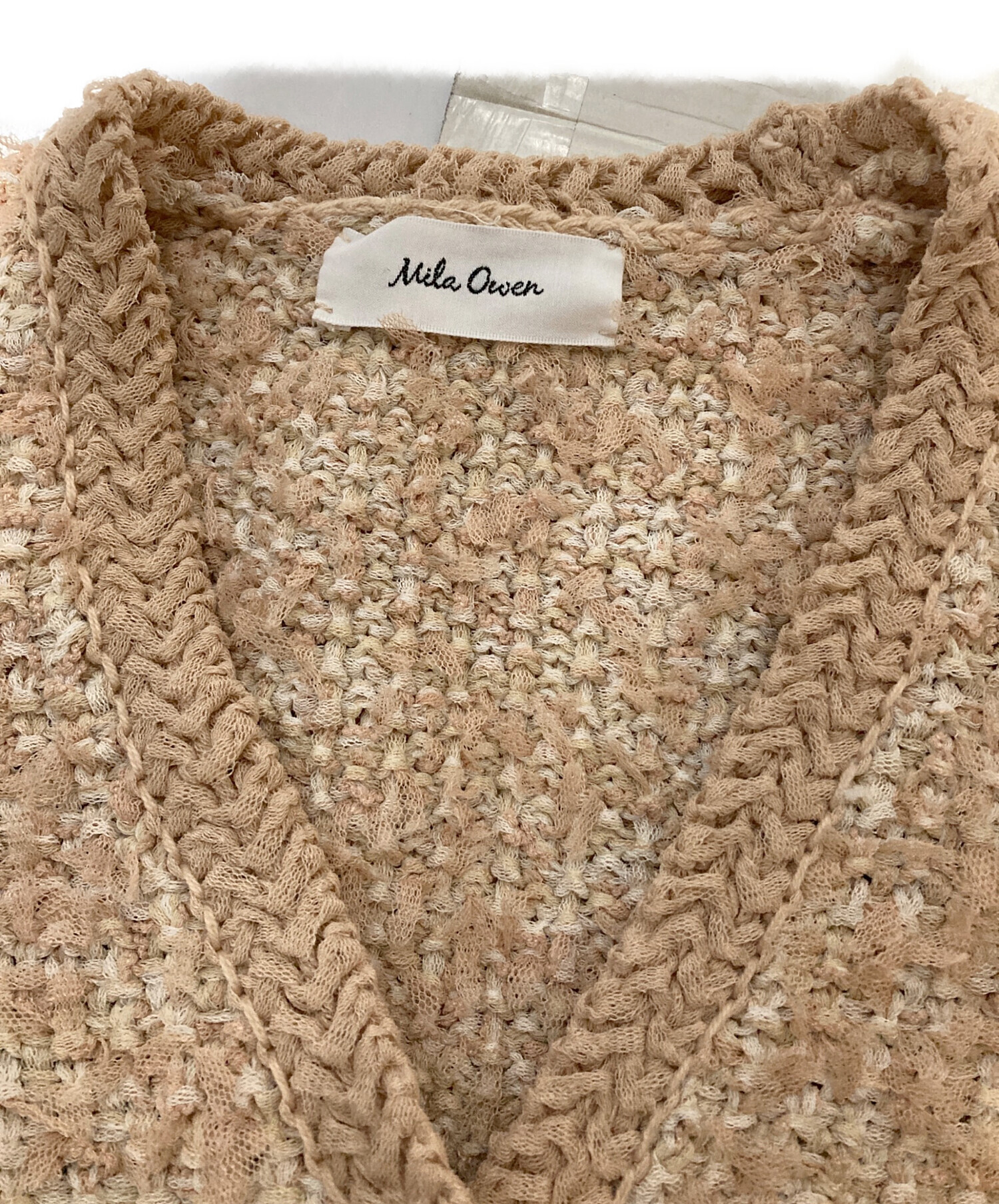 中古・古着通販】Mila Owen (ミラオーウェン) ニットツイードショート