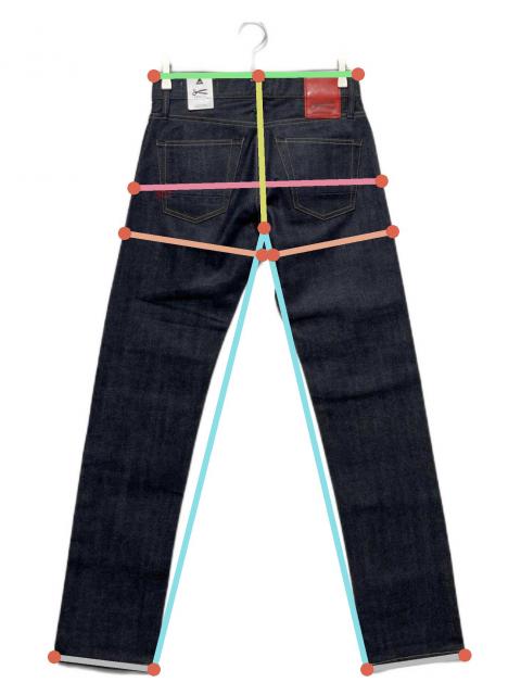 中古・古着通販】Denham (デンハム) DRILL REGULAE FITデニムパンツ