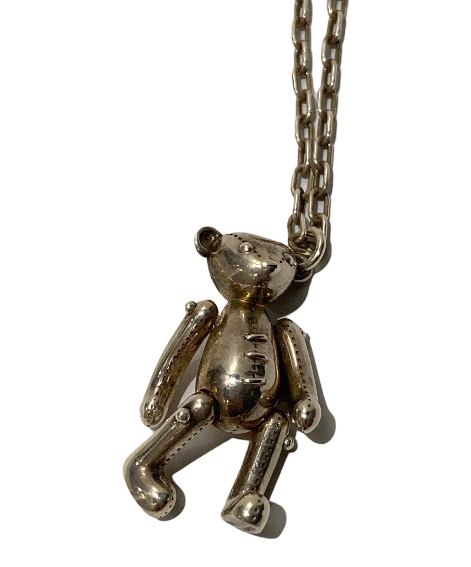 涼子☆さん専用AMBUSH シルバー クマチャーム ネックレス 中古・古着