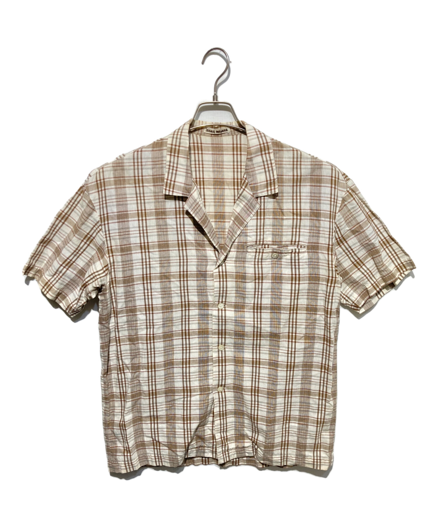 中古・古着通販】ISSEY MIYAKE (イッセイミヤケ) 80'S 半袖シャツ