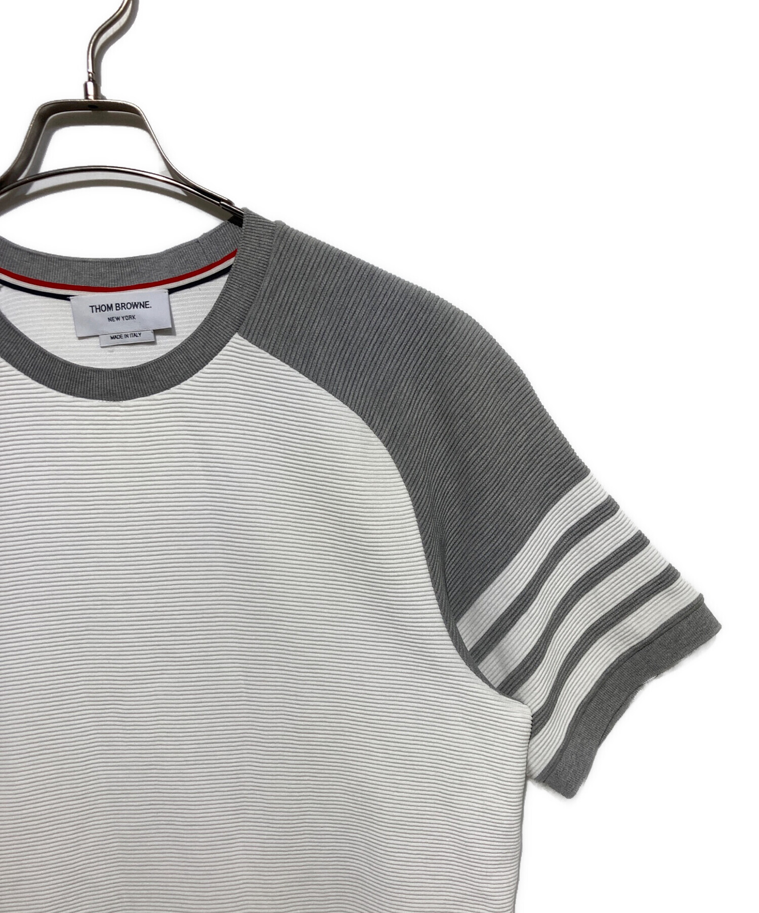 中古・古着通販】Thom Browne (トムブラウン) サドル半袖 4-BAR