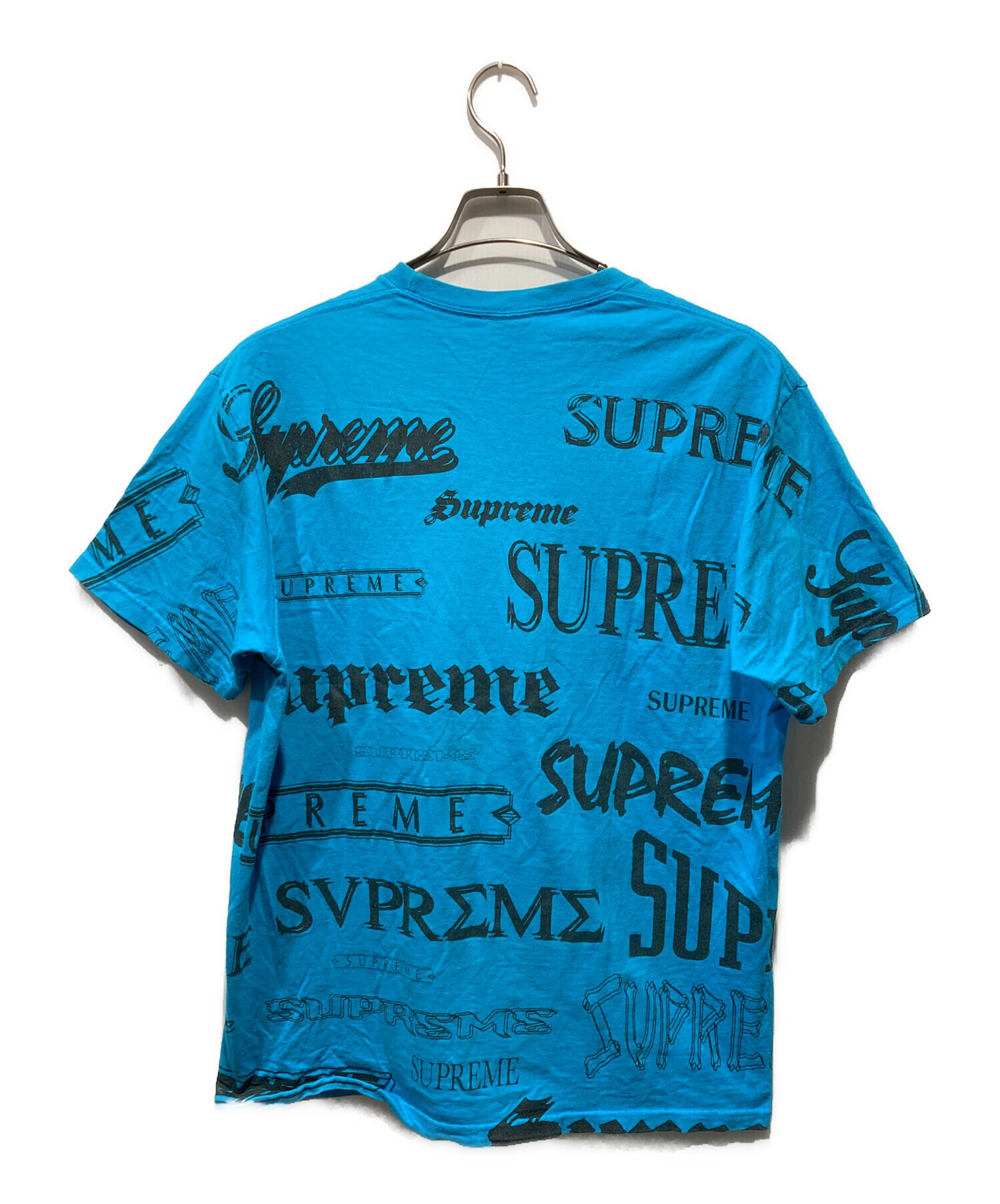中古・古着通販】Supreme (シュプリーム) マルチロゴTシャツ ブルー