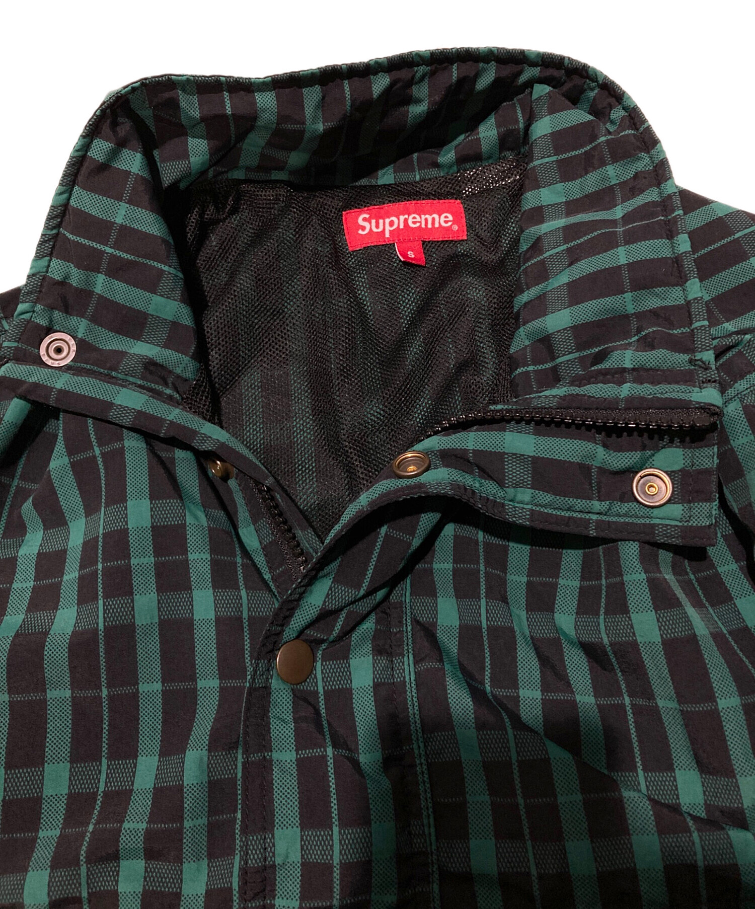 中古・古着通販】SUPREME (シュプリーム) Nylon Plaid Pullover