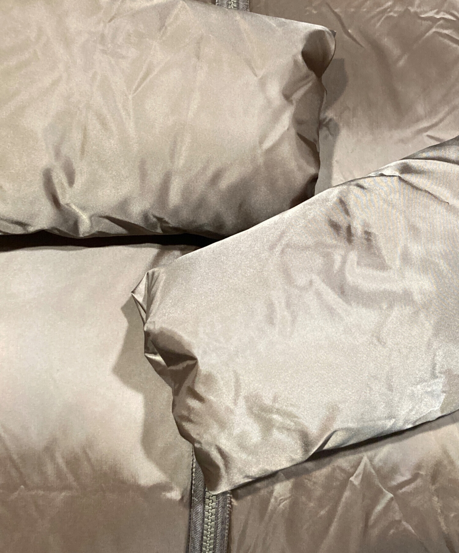 中古・古着通販】fervor (フェーバー) ダウンコート カーキ サイズ:40