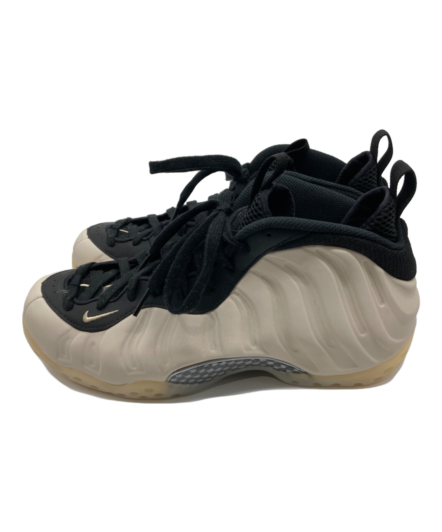 中古・古着通販】NIKE (ナイキ) AIR FOAMPOSITE ONE BLACK/TEAM GOLD 