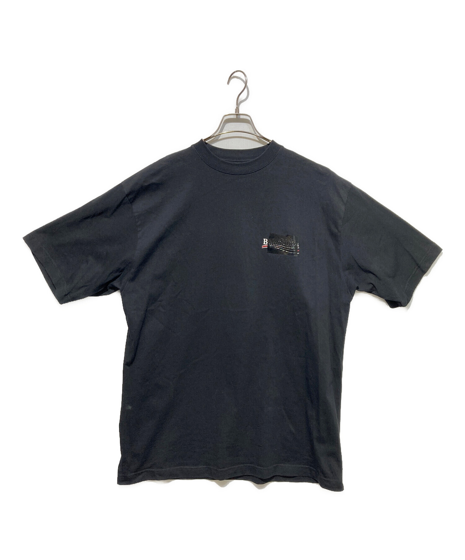 中古・古着通販】BALENCIAGA (バレンシアガ) GAFFER Tシャツ ブラック