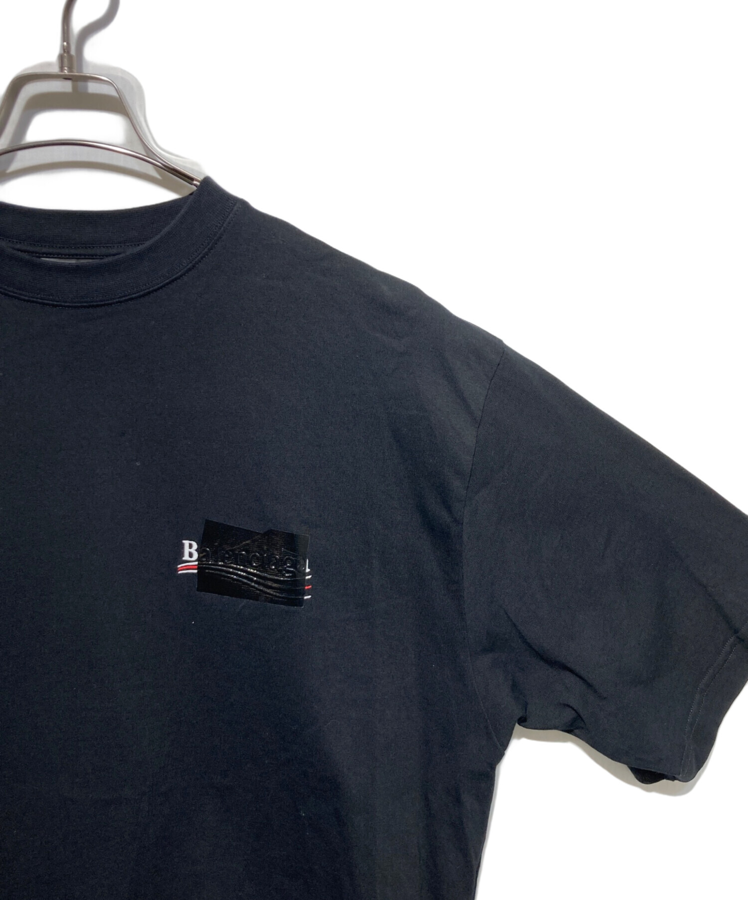中古・古着通販】BALENCIAGA (バレンシアガ) GAFFER Tシャツ ブラック