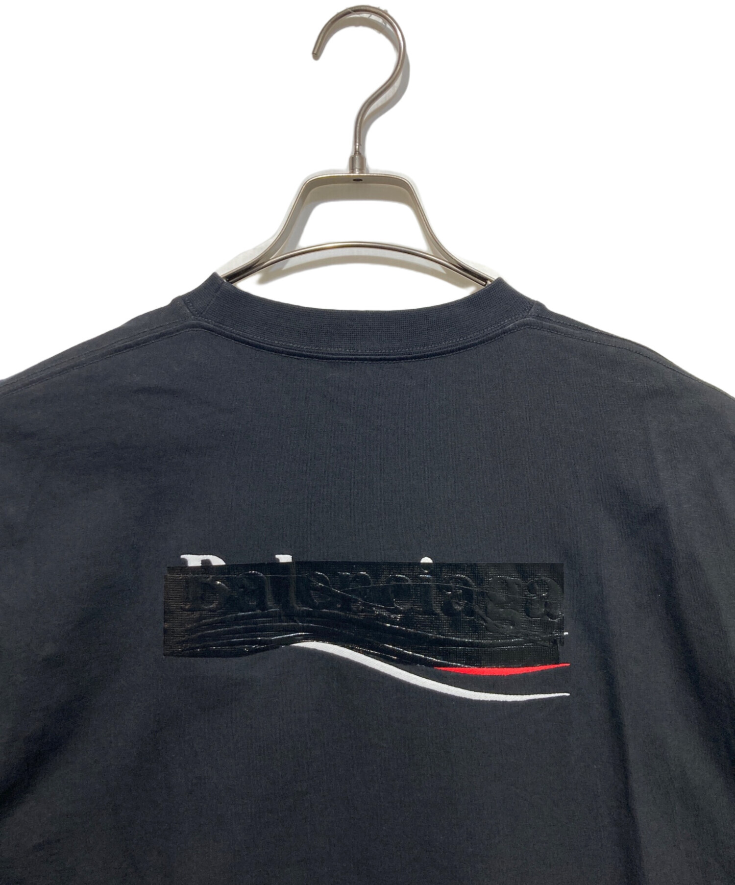 中古・古着通販】BALENCIAGA (バレンシアガ) GAFFER Tシャツ ブラック