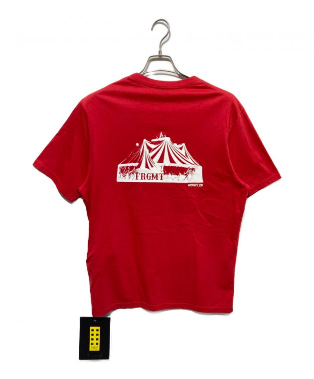 ス*コ様 MONCLER モンクレール 限定品　プリントTシャツ red 中古・古着通販】MONCLER (モンクレール) SS CIRCUS T-SHIRT レッド