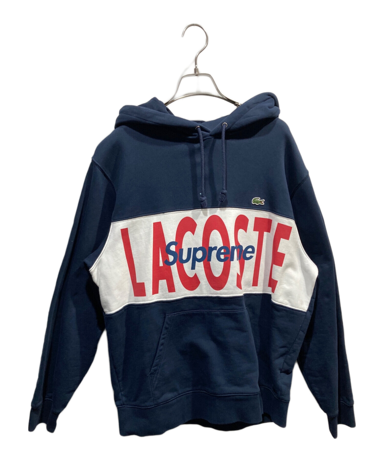 Supreme LACOSTE パーカー Lサイズ