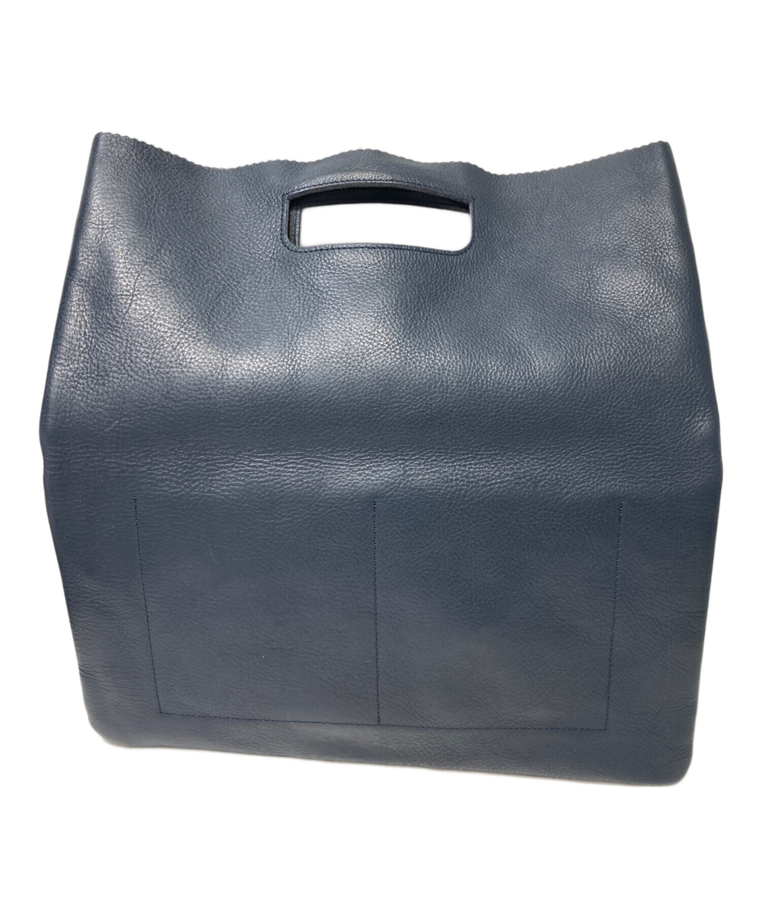 中古・古着通販】GANZO (ガンゾ) 折り畳みクラッチバッグ ネイビー