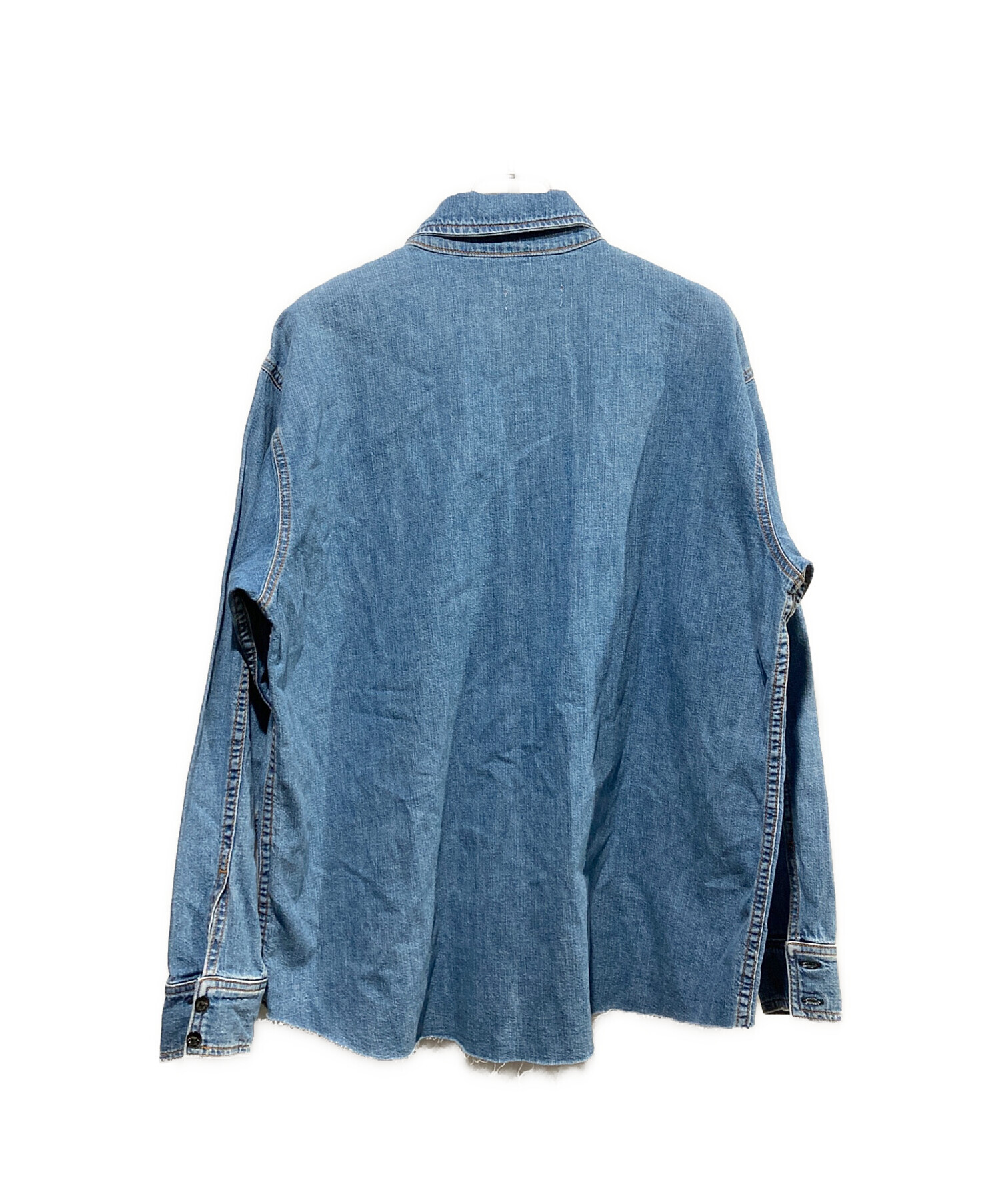 トップス ASKYY DENIM SHIRT 中古・古着通販】ASKKNY (アスクニューヨーク) OVERSIZED DENIM SHIRT