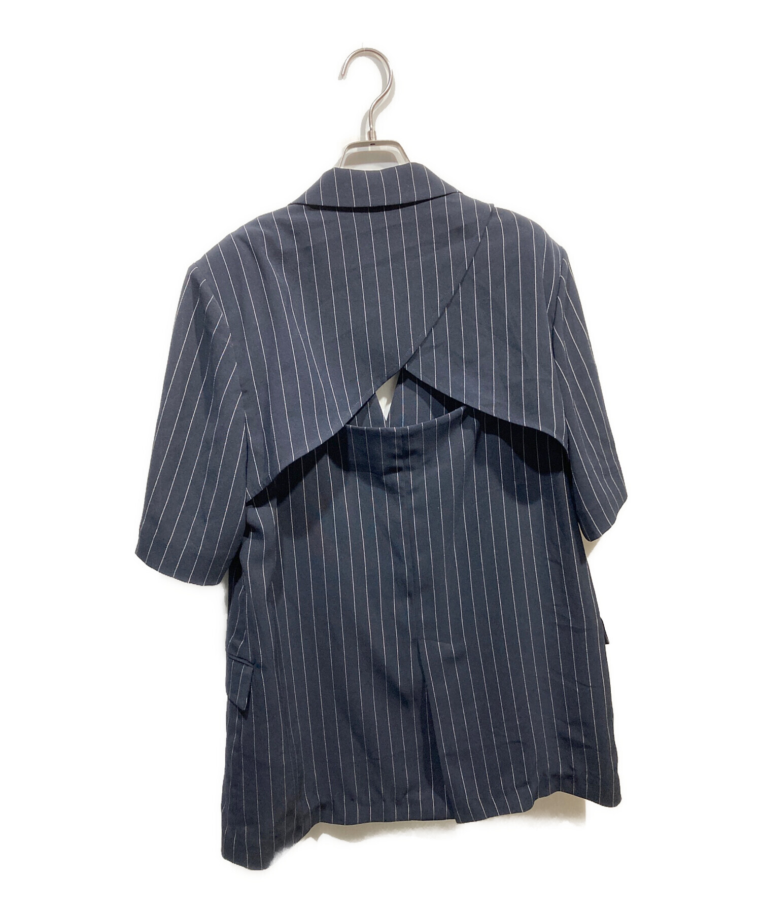 中古・古着通販】AMERI (アメリ) BACK CURTAIN OPEN HS JACKET 