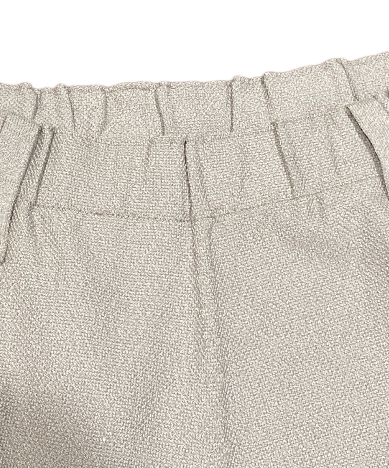 イッセイミヤケ　スラックス　ベージュ 中古・古着通販】HOME PLISSE ISSEYMIYAKE (イッセイミヤケ) INLAID