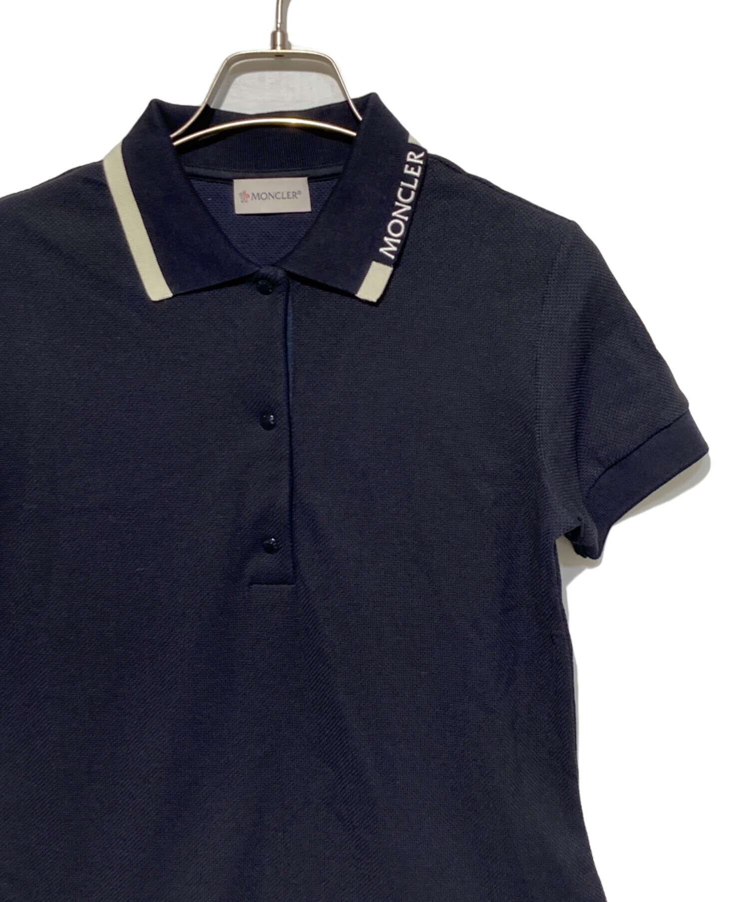 モンクレール　ポロワンピース　140 中古・古着通販】MONCLER (モンクレール) ポロワンピース ネイビー
