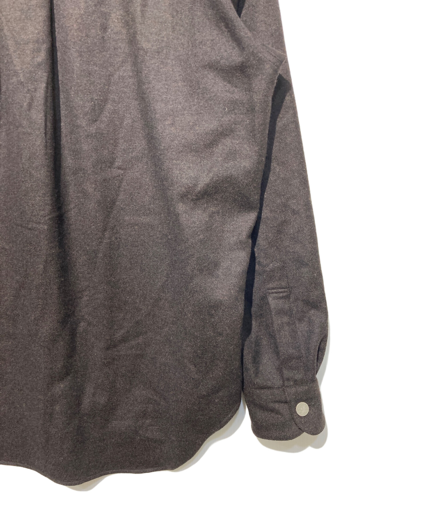 中古・古着通販】seya. (セヤ) ETERNAL SHIRT FINE GRAINED TWEED