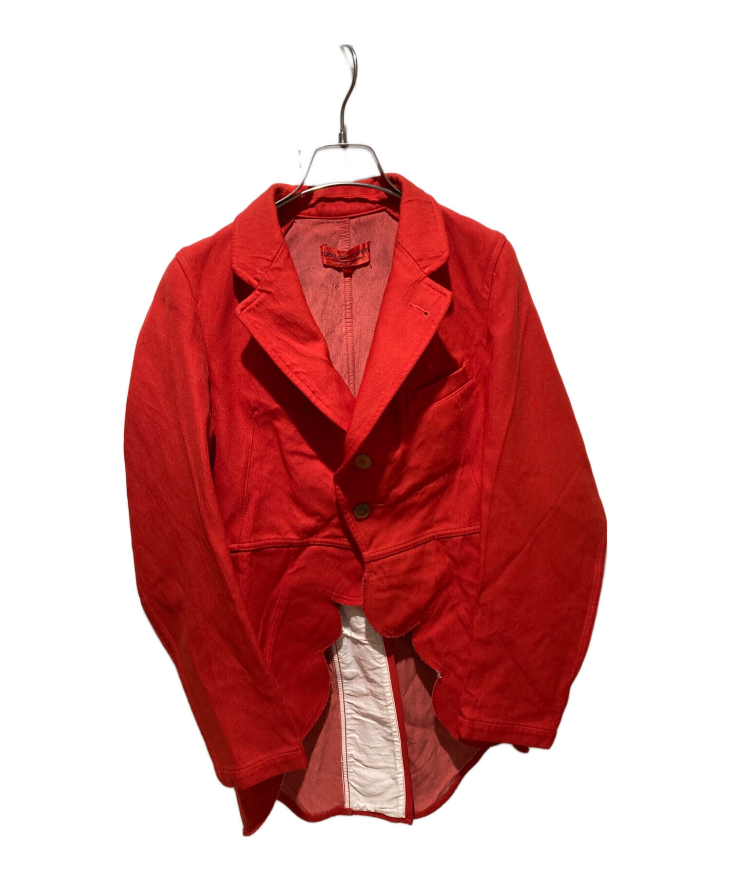 コムデギャルソン スモックロング燕尾ジャケット COMME des GARÇONS コムデギャルソン燕尾ジャケット コムデギャルソン