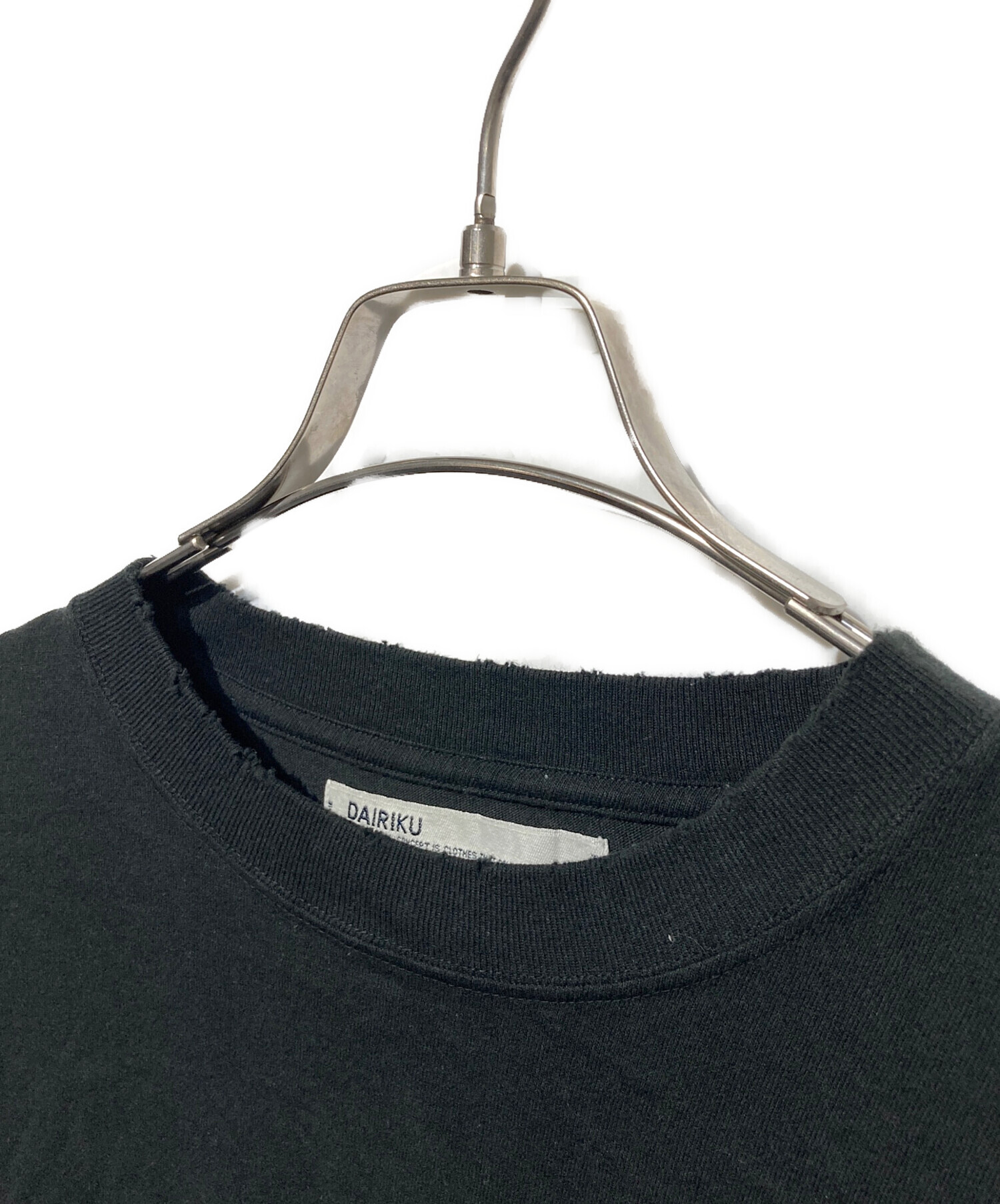 中古・古着通販】DAIRIKU (ダイリク) NEW CINEMA Tee ブラック サイズ