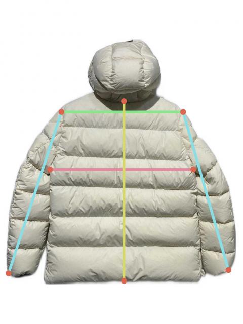 MONCLER モンクレール DUBOIS フード付ダウン アイボリー 1 MONCLER DUBOIS ダウンジャケット 1 モンクレール ダウン ジャケット