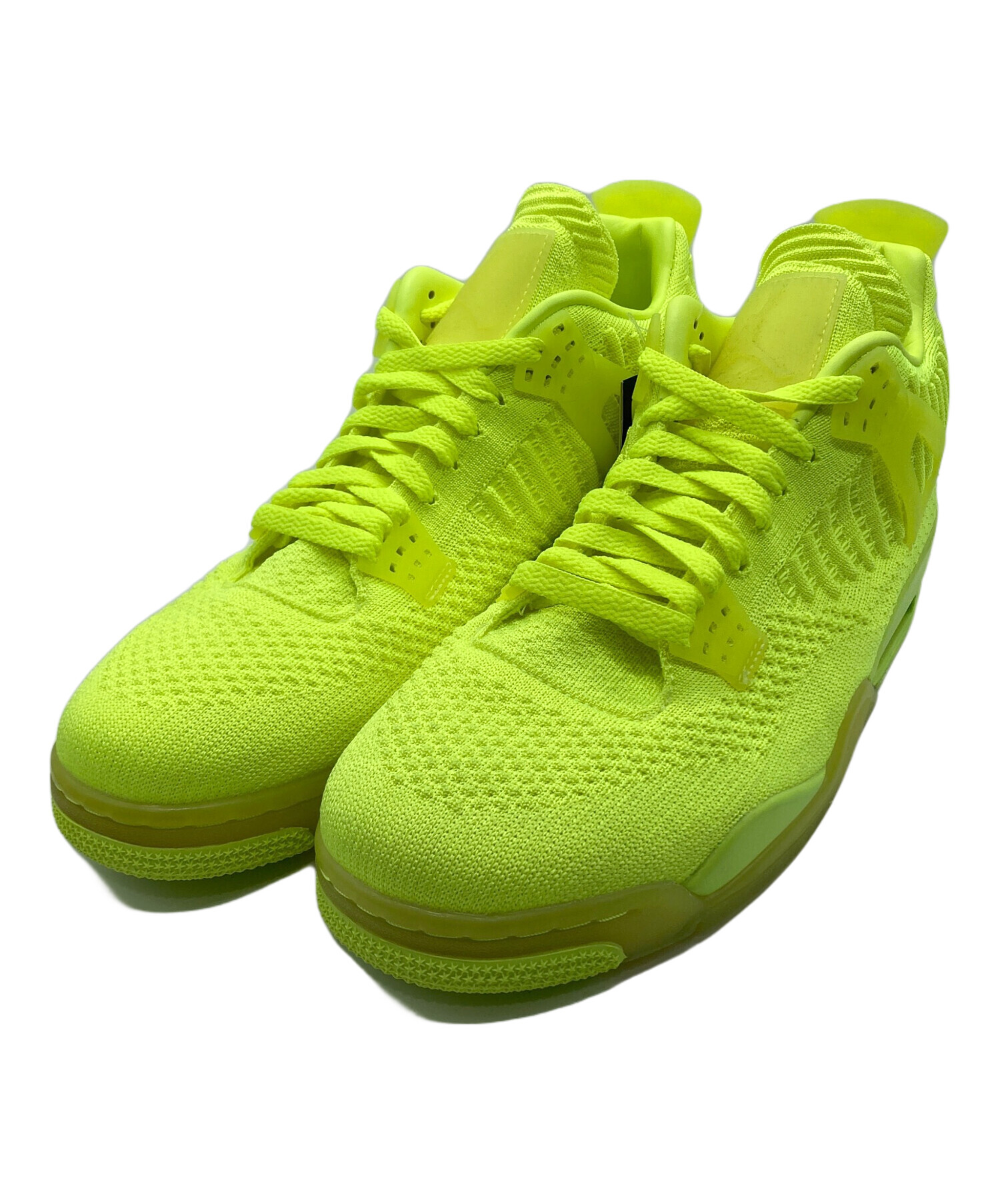 中古・古着通販】NIKE (ナイキ) AIR JORDAN 4 RETRO FLYKNIT VOLT 