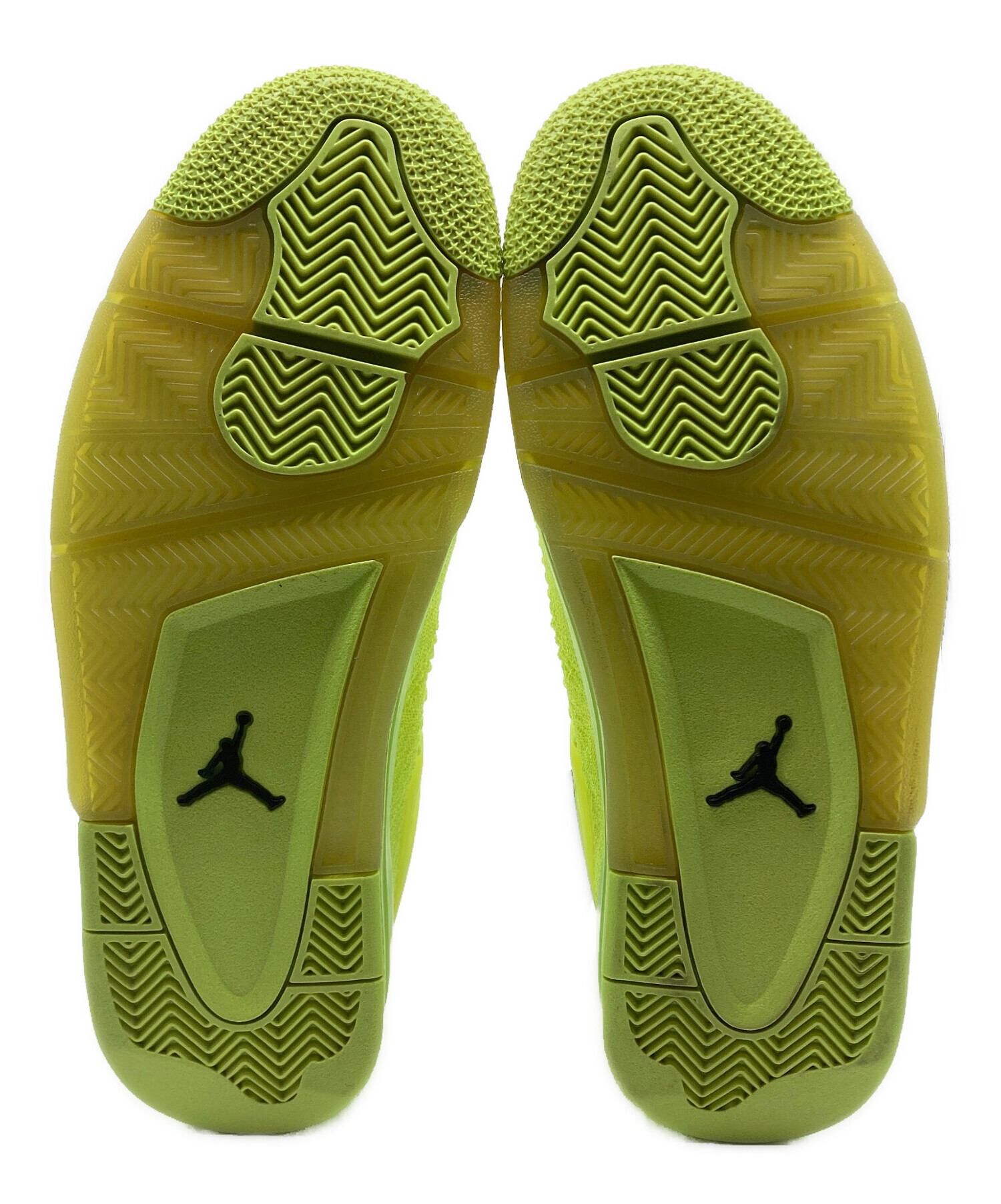 中古・古着通販】NIKE (ナイキ) AIR JORDAN 4 RETRO FLYKNIT VOLT 