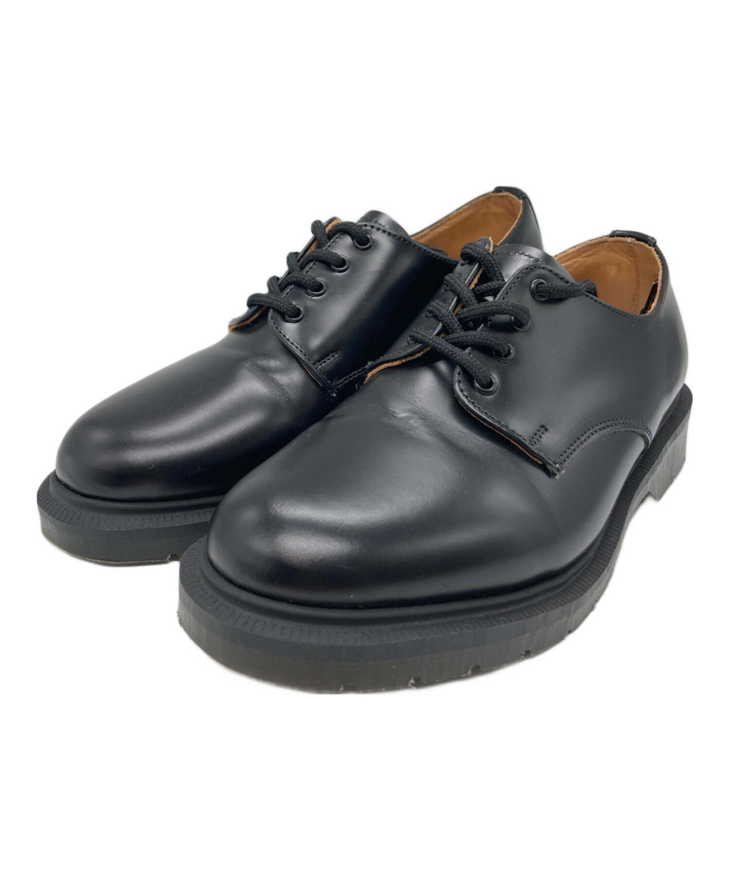 中古・古着通販】solovair (ソロヴェアー) 4 Eye Shoe ブラック サイズ