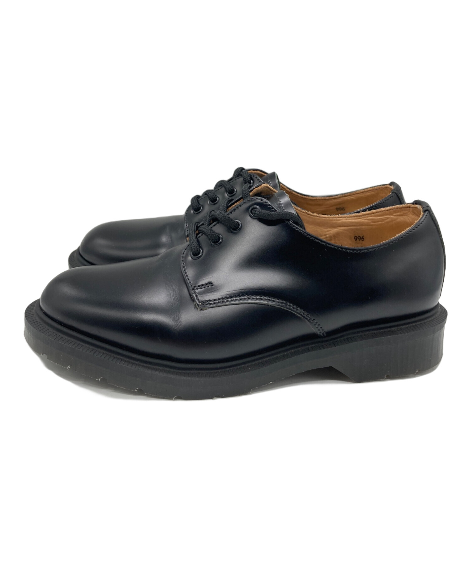中古・古着通販】solovair (ソロヴェアー) 4 Eye Shoe ブラック サイズ