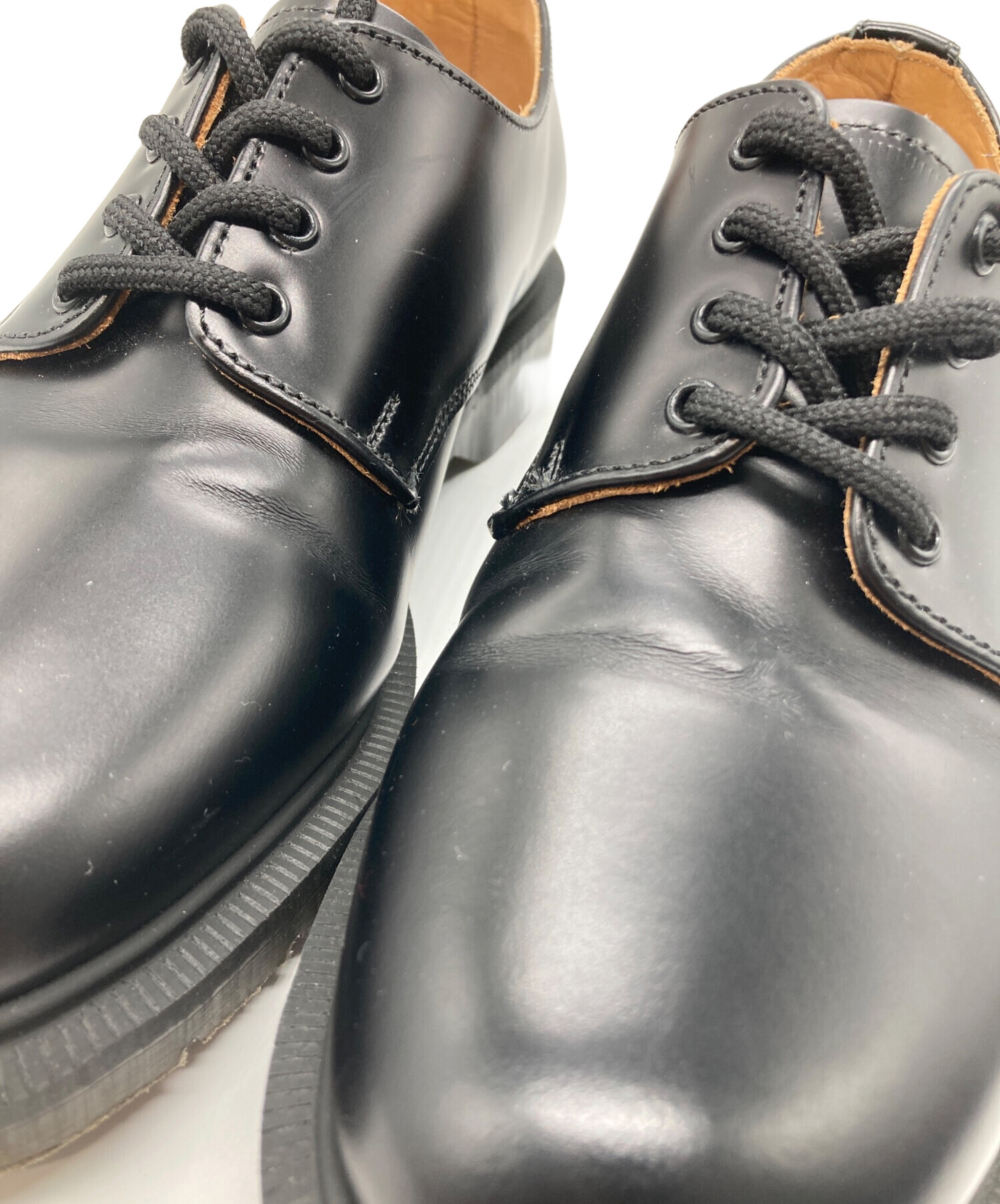 中古・古着通販】solovair (ソロヴェアー) 4 Eye Shoe ブラック サイズ
