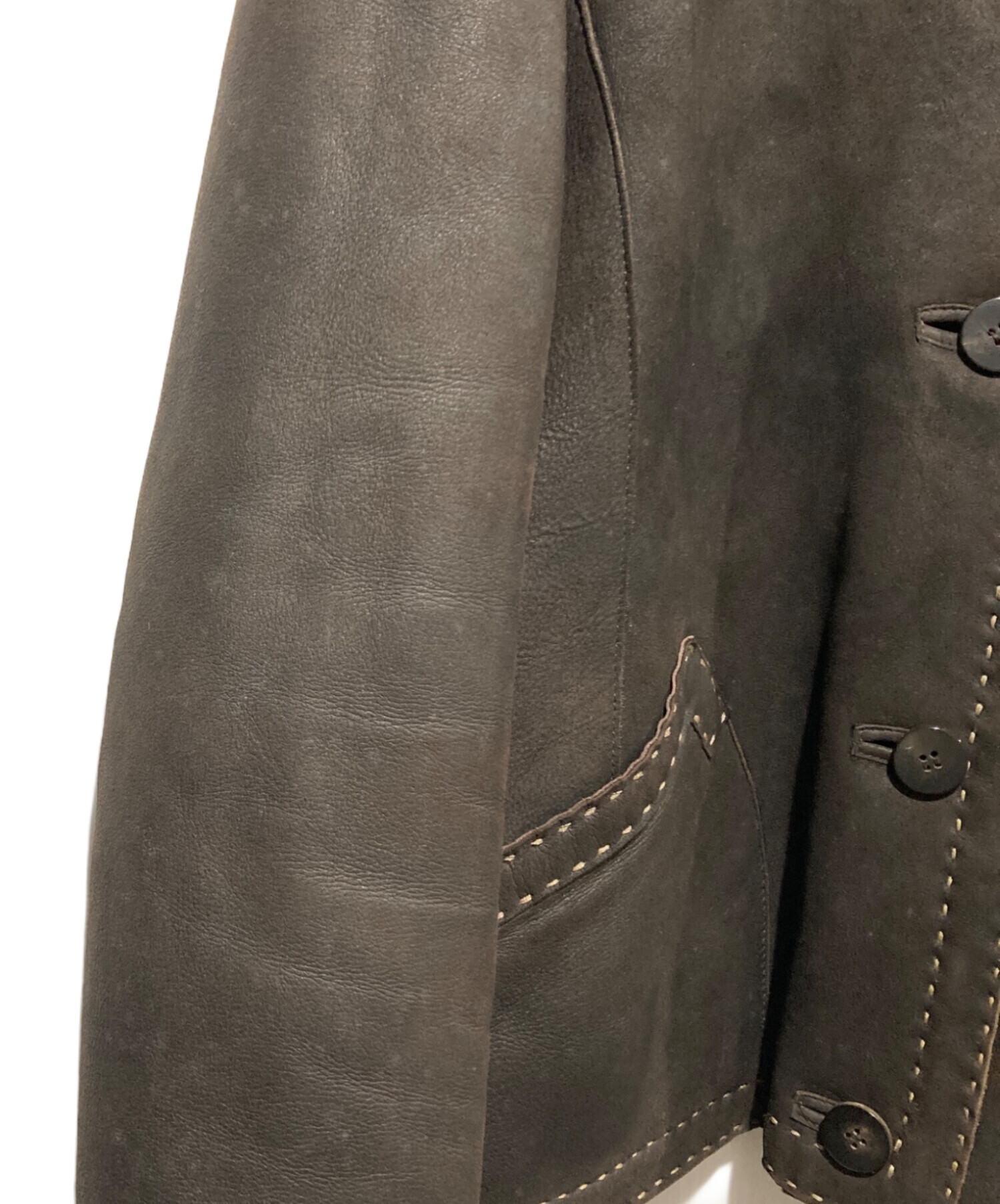 未使用タグ付き✨FENDI フェンディ シアリング ムートンジャケット 23AW 未使用タグ付き✨FENDI フェンディ シアリング ムートンジャケット