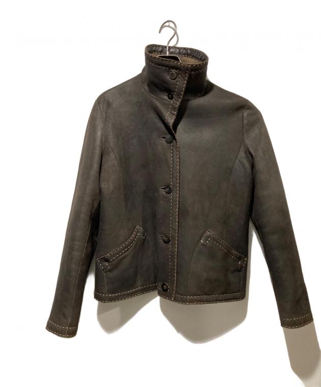 中古・古着通販】FENDI (フェンディ) リバーシブルムートンジャケット