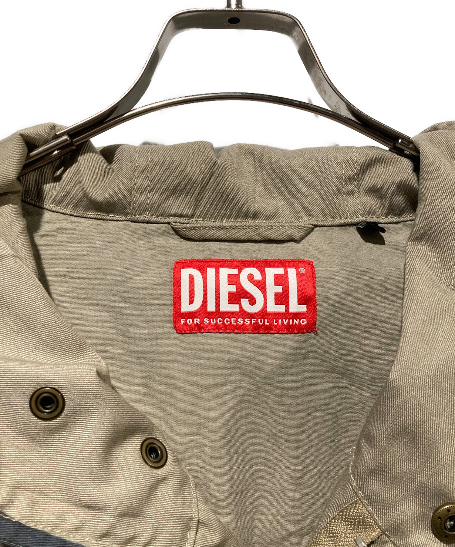 中古・古着通販】DIESEL (ディーゼル) J-Cadmusフード付き総柄