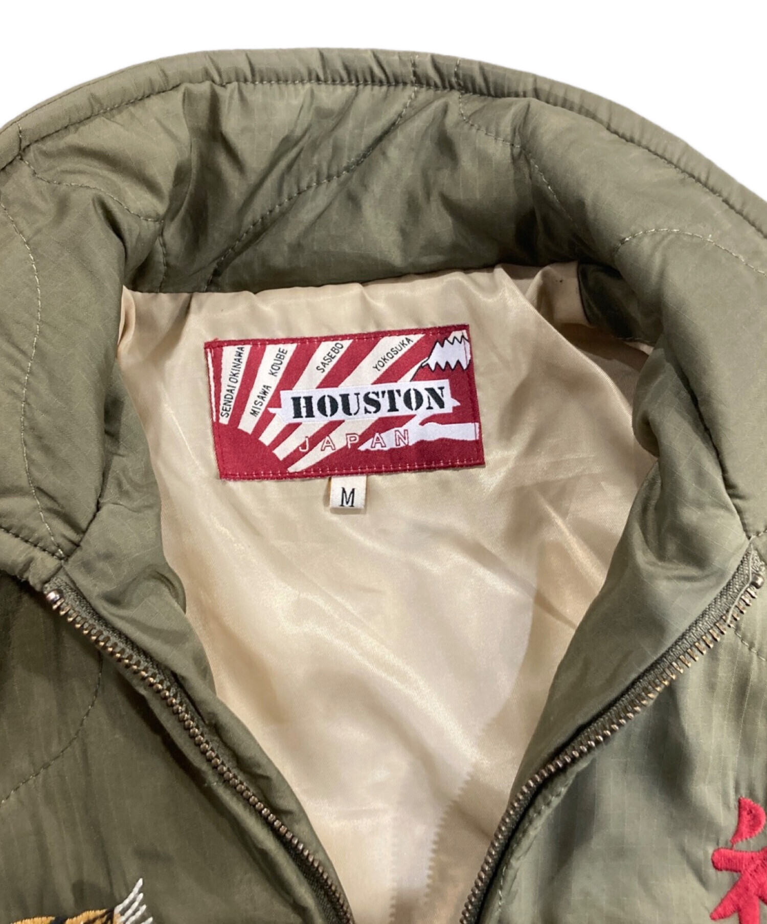 中古・古着通販】HOUSTON (ヒューストン) ベトジャン カーキ サイズ:M