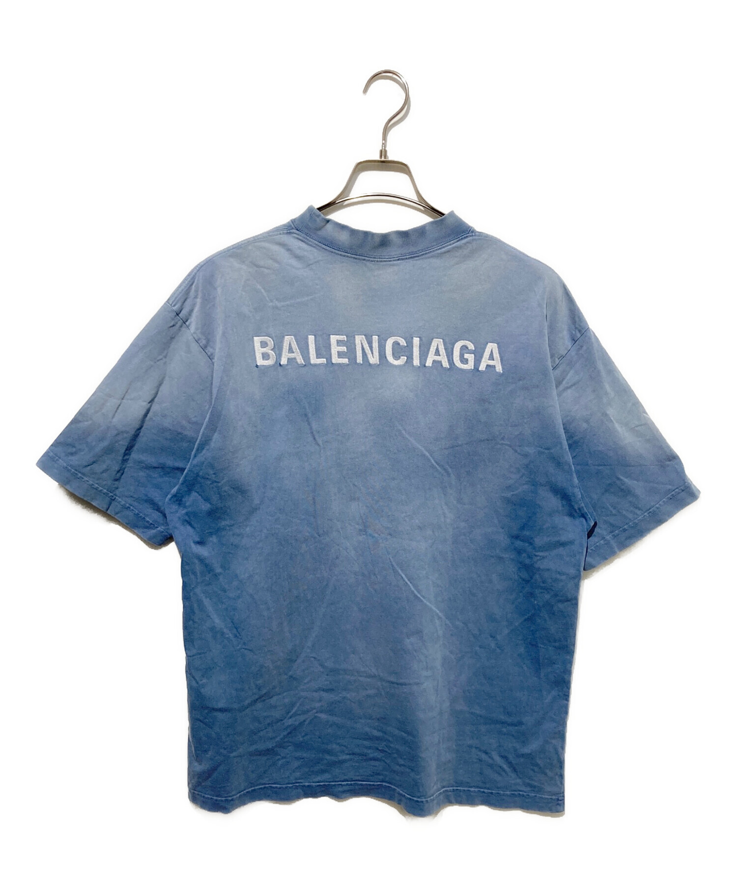 中古・古着通販】BALENCIAGA (バレンシアガ) ロゴプリントTシャツ