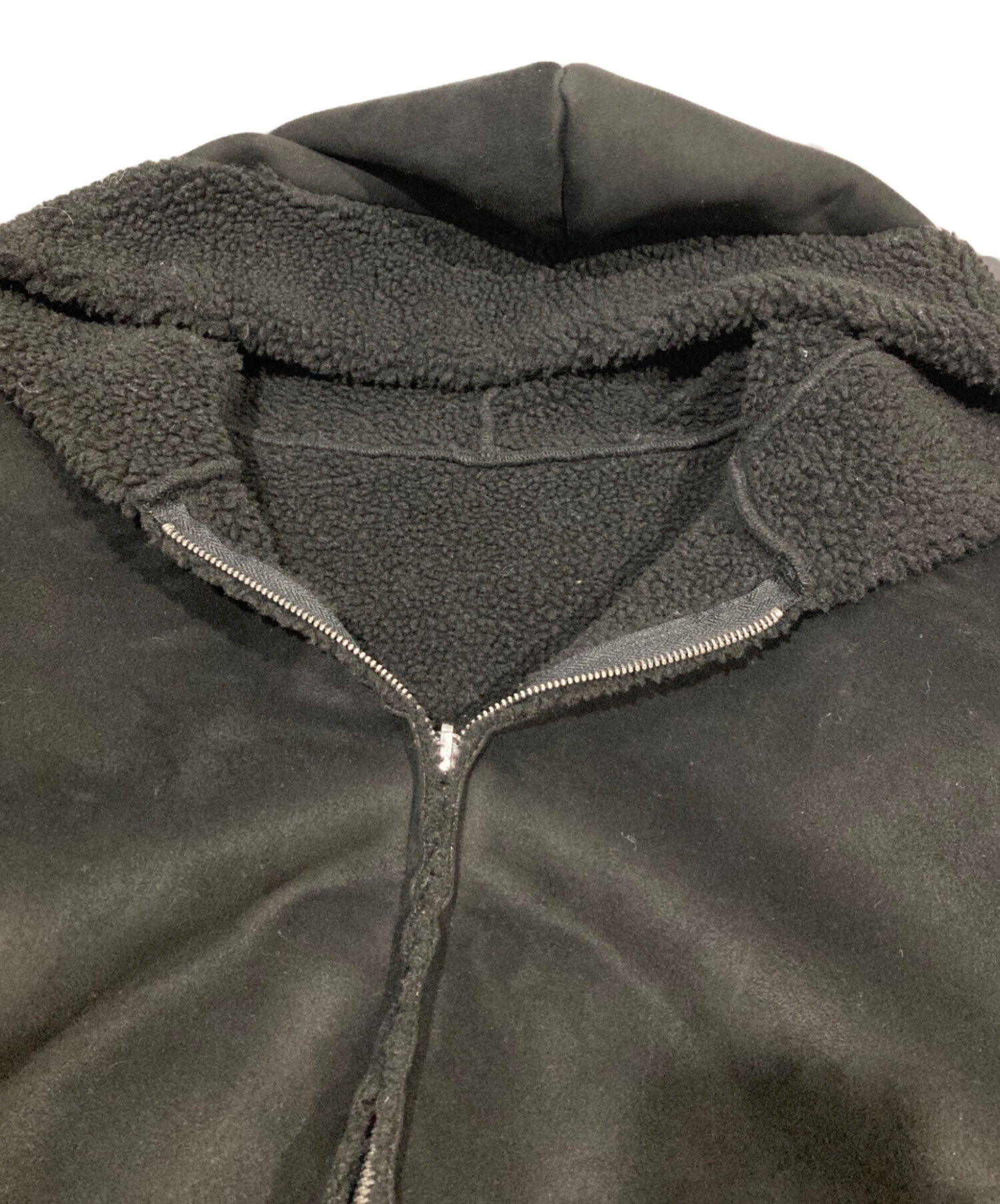 中古・古着通販】lou andrea (ルーアンドレア) Mouton Fake Food coat 