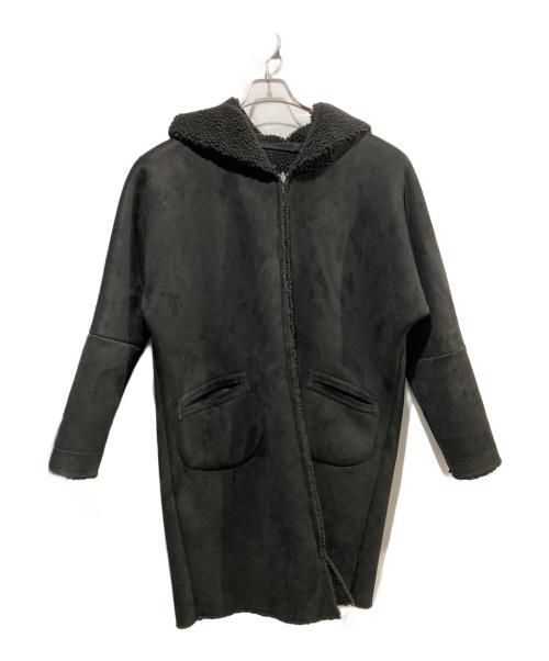 中古・古着通販】lou andrea (ルーアンドレア) Mouton Fake Food coat
