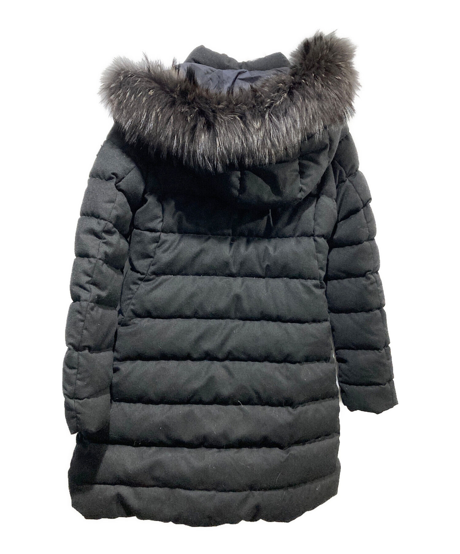 中古・古着通販】TATRAS (タトラス) ファー付きロングダウンコート