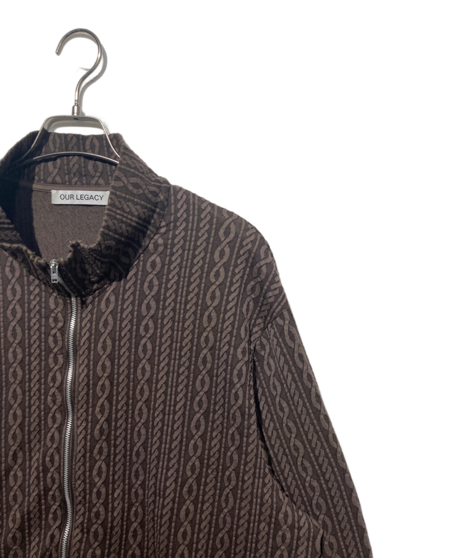 中古・古着通販】OUR LEGACY (アワーレガシー) SHRUNKEN FULLZIP POLO