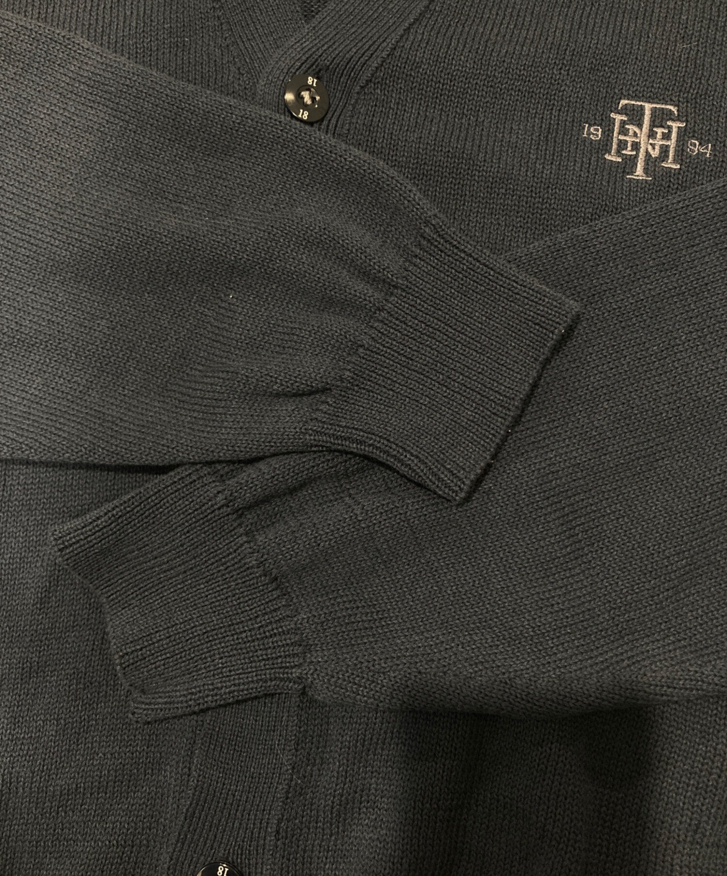 中古・古着通販】NEIGHBORHOOD (ネイバーフッド) PLAIN CARDIGAN ロゴ