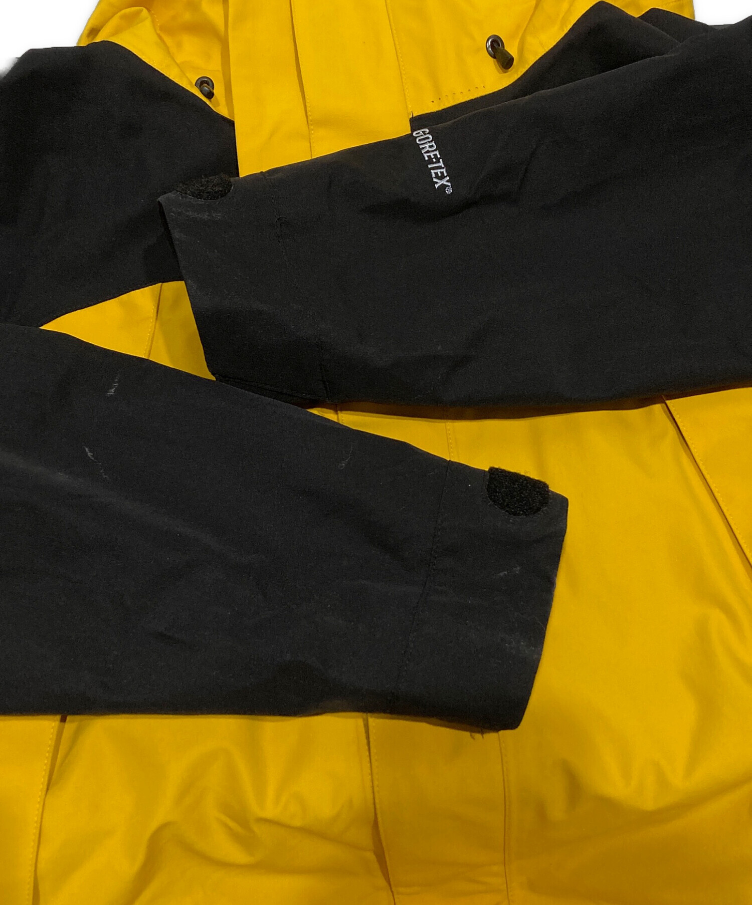 中古】THE NORTH FACE SKIWEAR M yellow 中古】THE NORTH FACE SKIWEAR