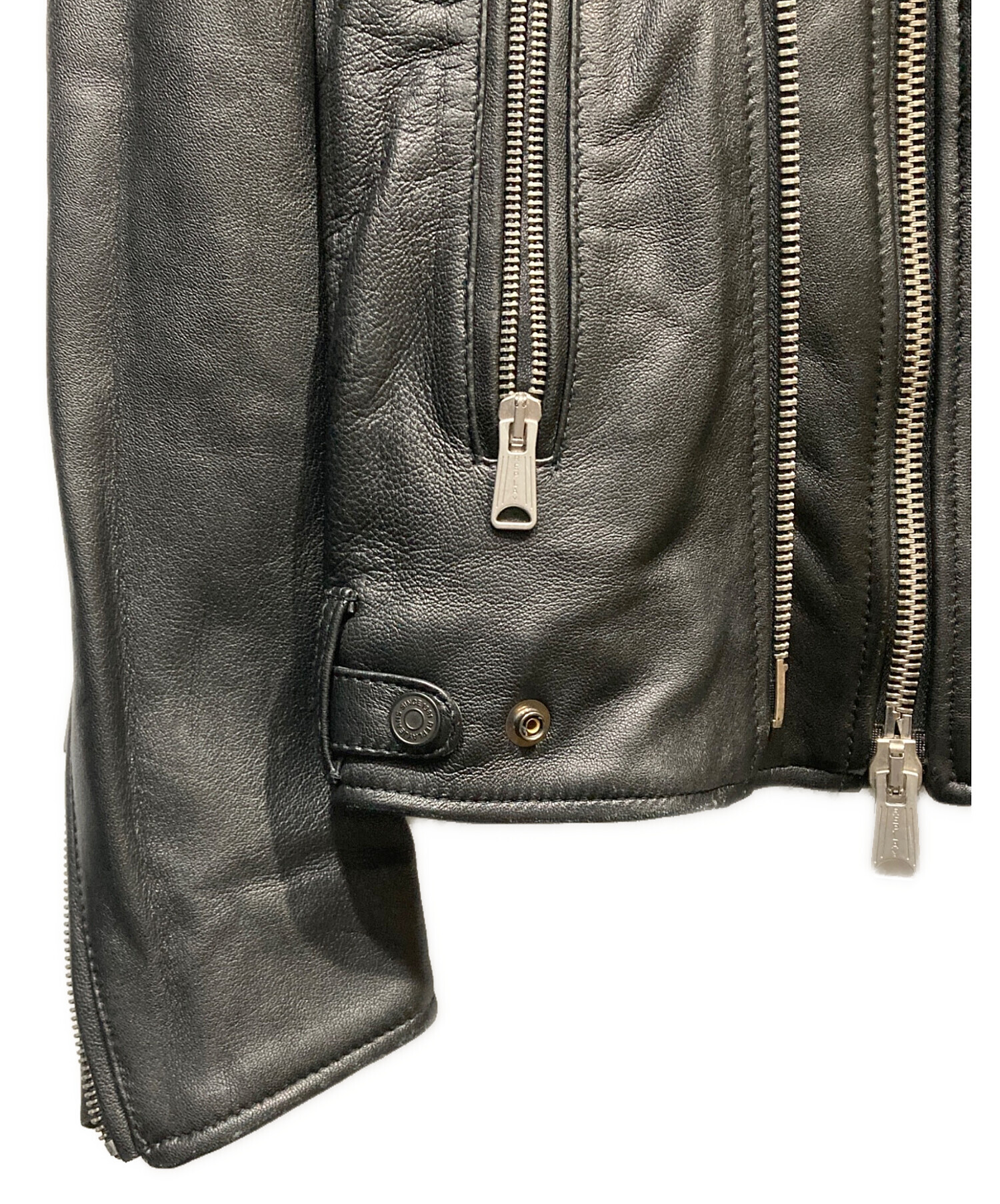 中古・古着通販】REPLAY (リプレイ) ダブルライダースジャケット