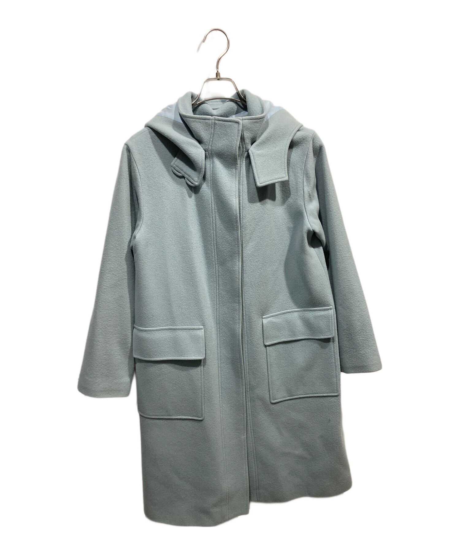中古・古着通販】theory (セオリー) LAMB MELTON DUFFLE COAT ミント
