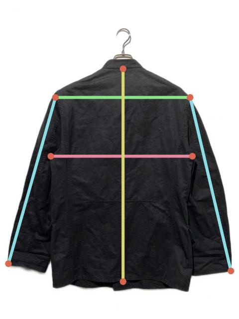 中古・古着通販】HERMES (エルメス) コットンリネンスタンドカラー