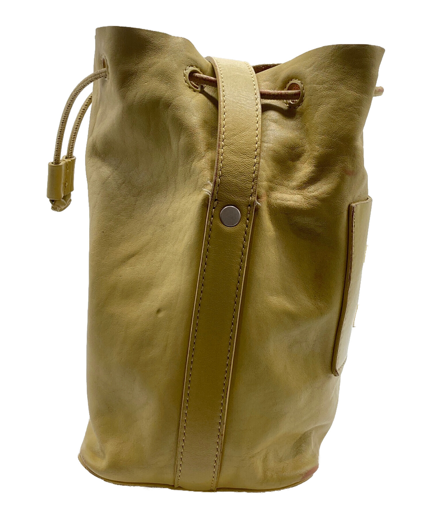 中古・古着通販】JIL SANDER (ジルサンダー) レザーショルダーバッグ 