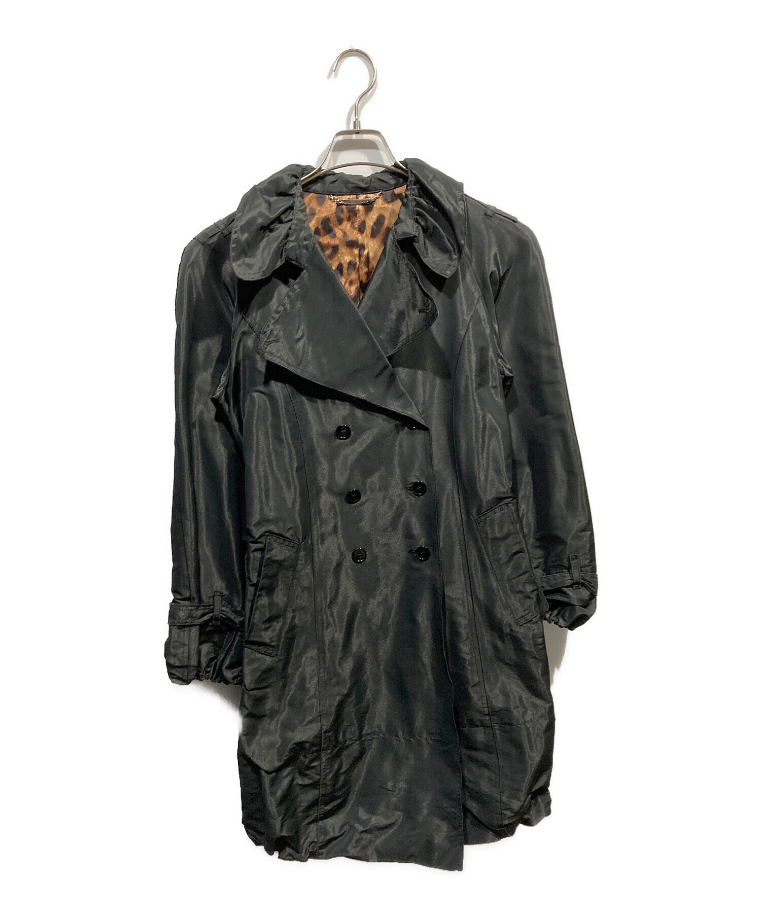 DOLCE&GABBANA レオパード柄裏地トレンチコート 中古・古着通販】DOLCE & GABBANA (ドルチェ＆ガッバーナ) 裏地