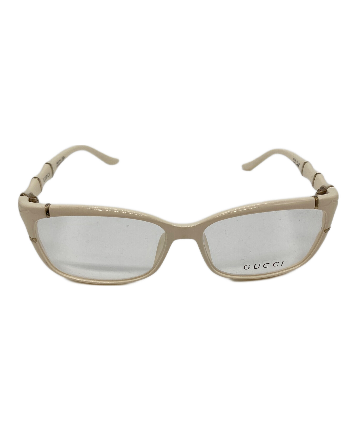 中古・古着通販】GUCCI (グッチ) サングラス ホワイト｜ブランド・古着