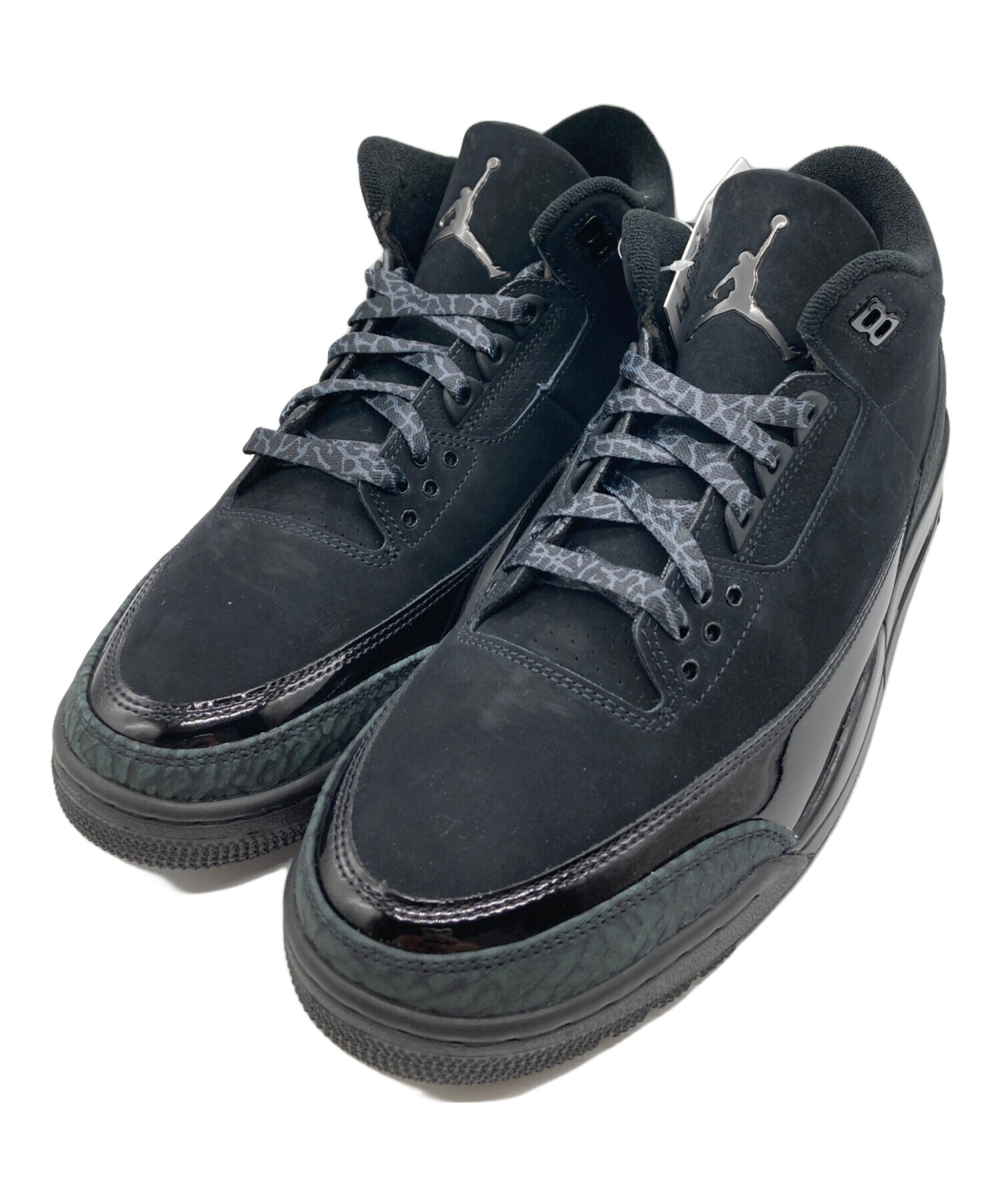 中古・古着通販】NIKE (ナイキ) Air Jordan 3 Retro Black Cat サイズ