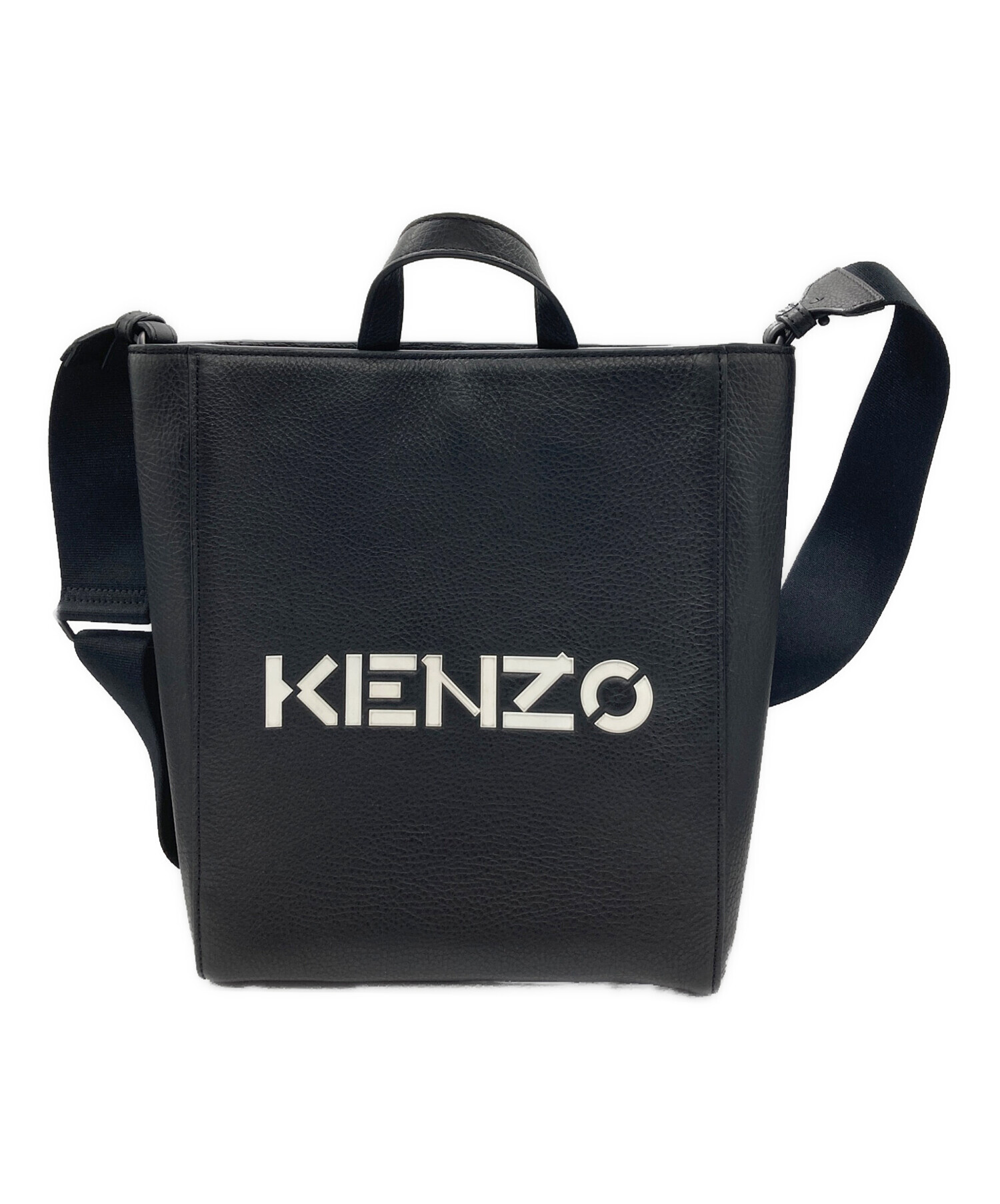 中古・古着通販】KENZO (ケンゾー) 2WAY レザーショルダーバッグ