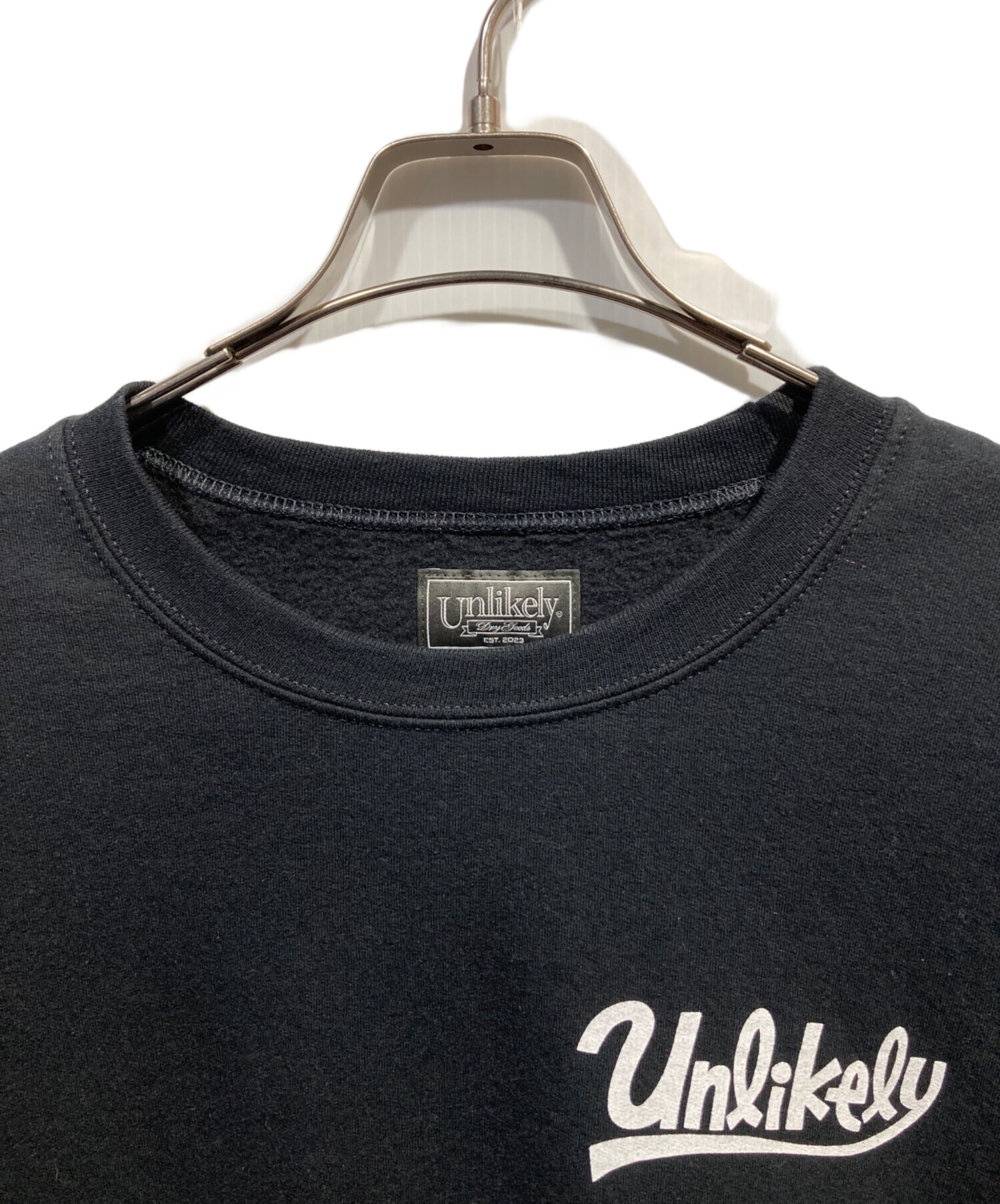 中古・古着通販】Unlikely (アンライクリー) スウェット ブラック