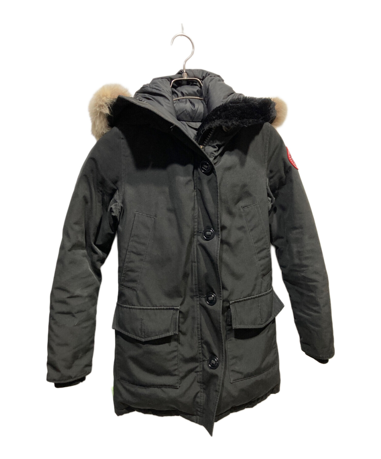 中古・古着通販】CANADA GOOSE (カナダグース) Bronte Parka ブラック