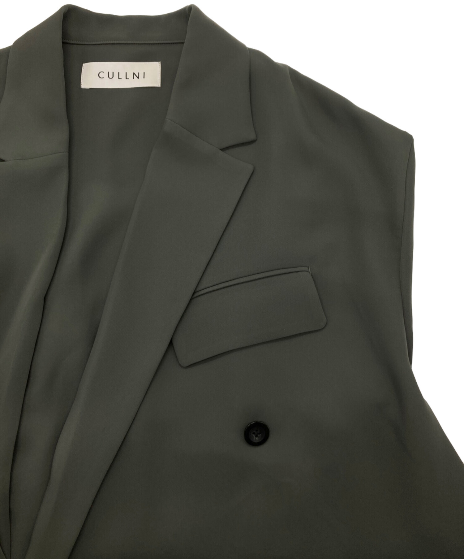 中古・古着通販】CULLNI (クルニ) ダブルジャケットセットアップ 